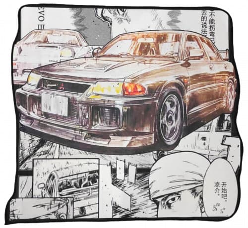 Универсальный ковер в багажник Mitsubishi Lancer EVO 1-3