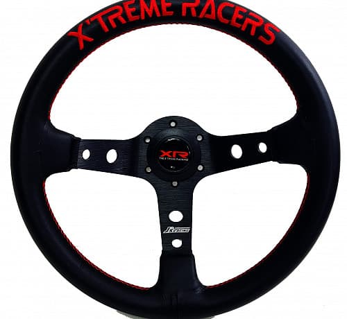 Руль JS`RACING XR с выносом 325мм (кожа)