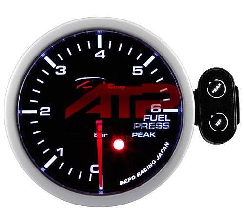 Датчик Depo Racing PK-WA Давление топлива 52mm (с варнингами и пиками)